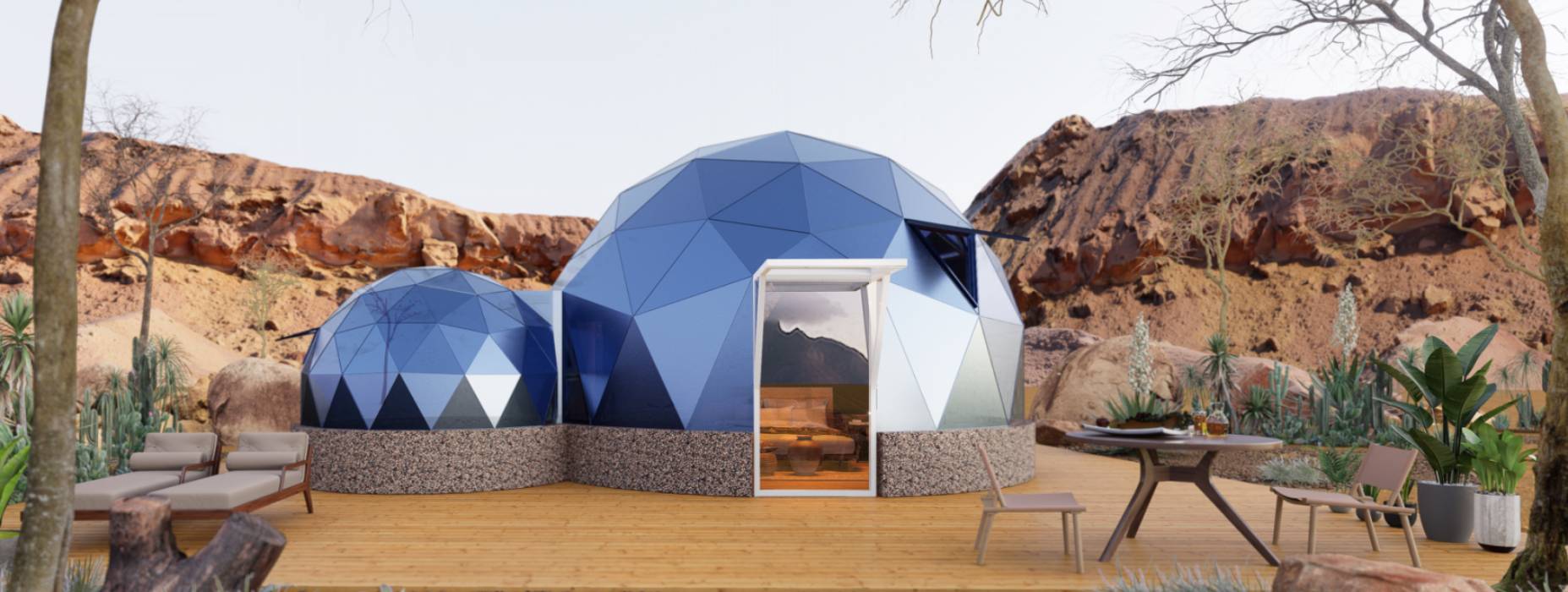 鹿寨县球形智能光伏玻璃星空房